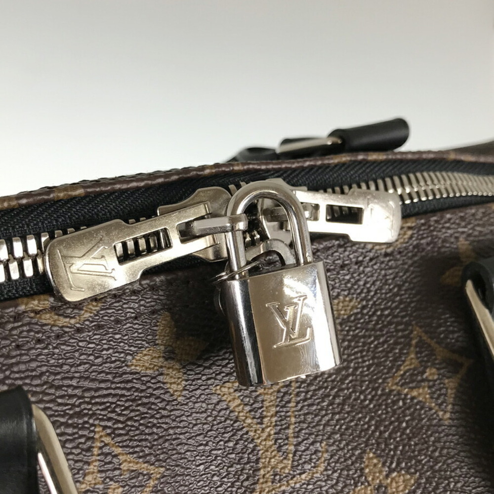 Louis Vuitton Bag Keepall Brown mi Bandouliere Macassar Monogram Boston - Picture 7 of 8